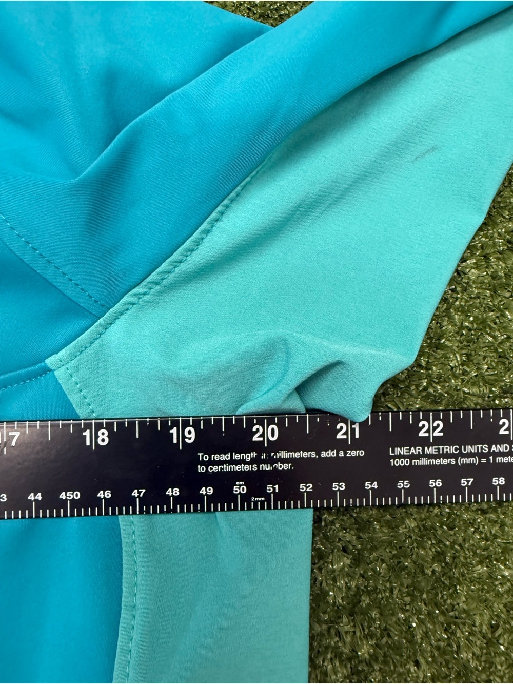 The North Face Women's Windstopper Two Tone Blue Teal Jacket Full Zip Outdoor L - Picture 7 of 8